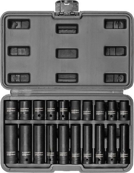 Изображение товара Набор головок слесарных Everforce EF-4201-5K (61685)