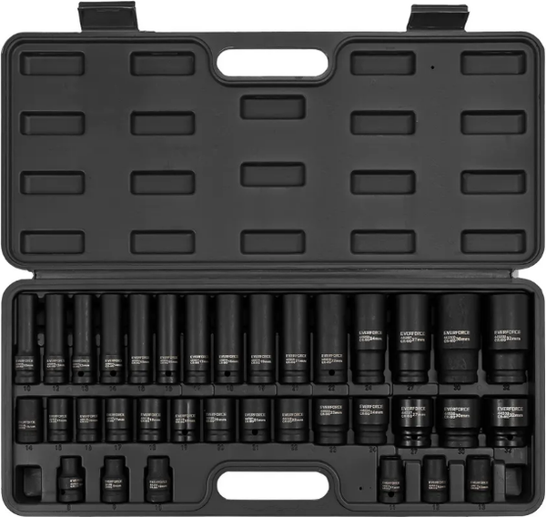 Изображение товара Набор головок слесарных Everforce EF-4353-5K (61638)