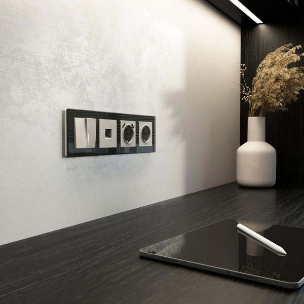 Изображение товара Выключатель Werkel W1220104 (дымчатый)