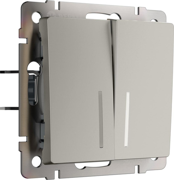 Изображение товара Выключатель Werkel W1220104 (дымчатый)