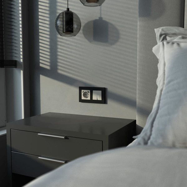 Изображение товара Выключатель Werkel W1220104 (дымчатый)