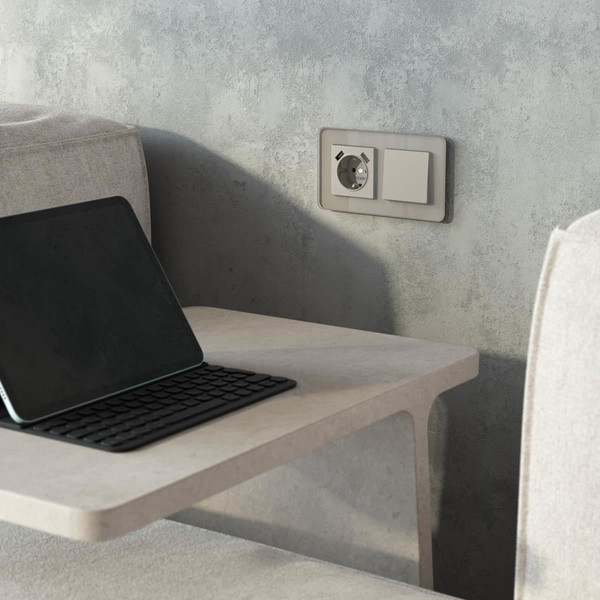 Изображение товара Выключатель Werkel W1212004 (дымчатый)