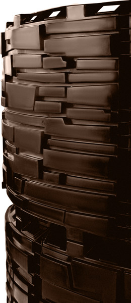 Изображение товара Компостер ВПМ Усиленный / 6199376 (780л, темно-коричневый/желтый)