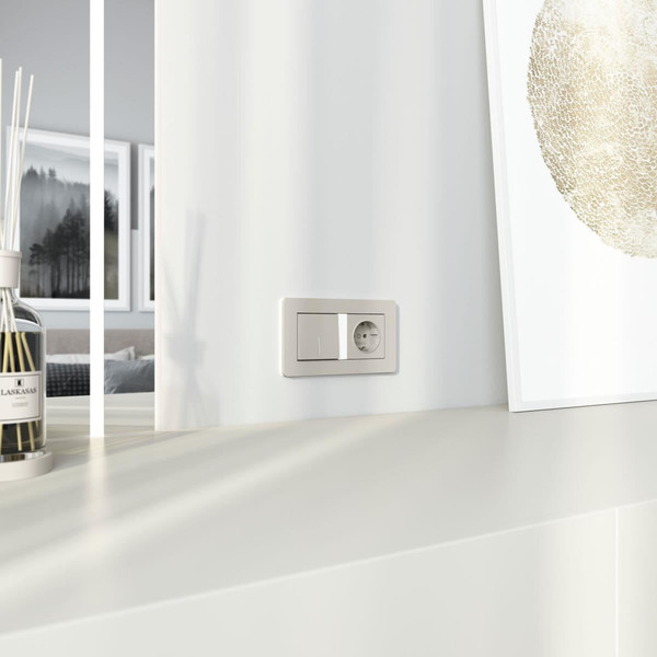 Изображение товара Выключатель Werkel W1212104 (дымчатый)