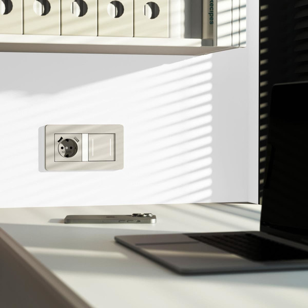 Изображение товара Умный выключатель Werkel W4523641 (дымчатый)