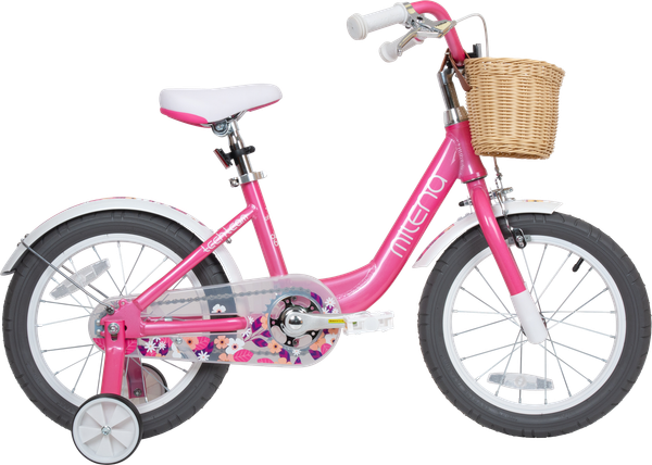 Изображение товара Детский велосипед Tech Team Milena 18 / NN014612 (розовый, разобранный, в коробке)