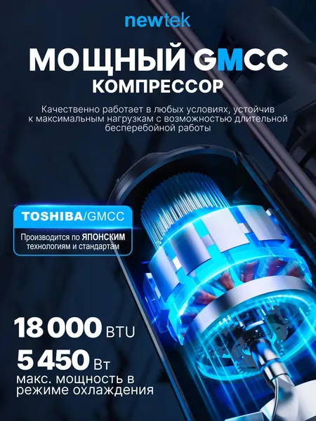 Изображение товара Сплит-система Newtek NT-65CHD18