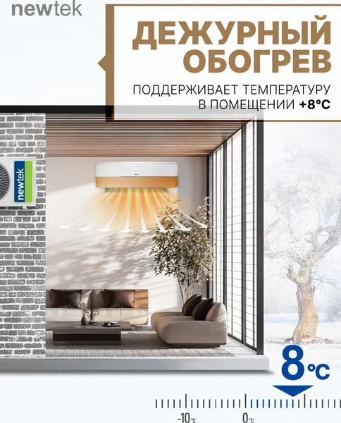 Изображение товара Сплит-система Newtek NT-65CHW12