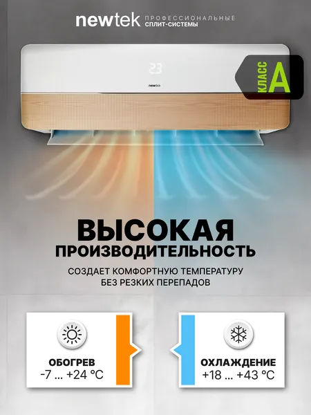 Изображение товара Сплит-система Newtek NT-65CHW12