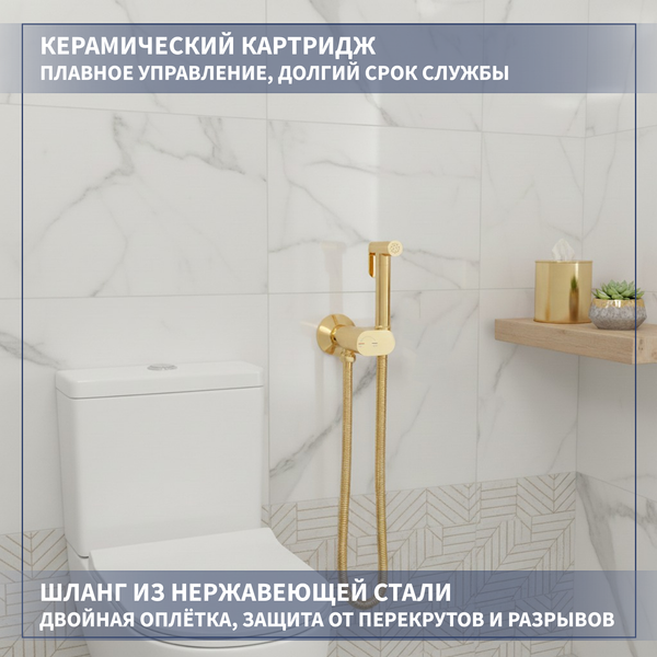 Изображение товара Гигиенический душ со смесителем Lauter Neo 21LT0474GL