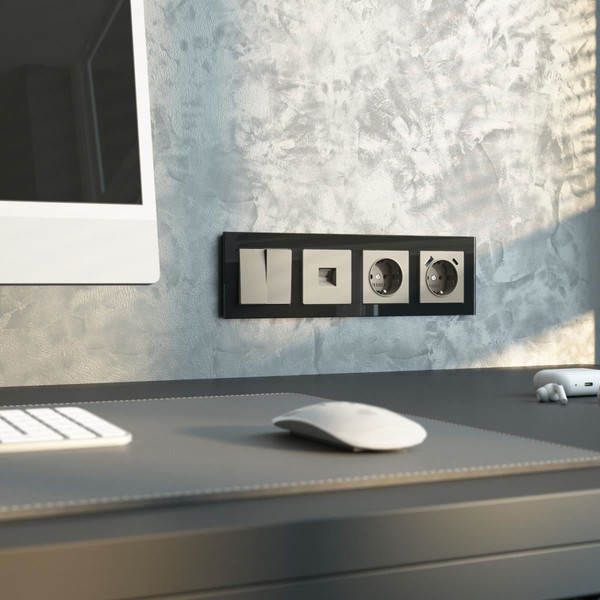 Изображение товара Розетка Werkel W1271004 (дымчатый)