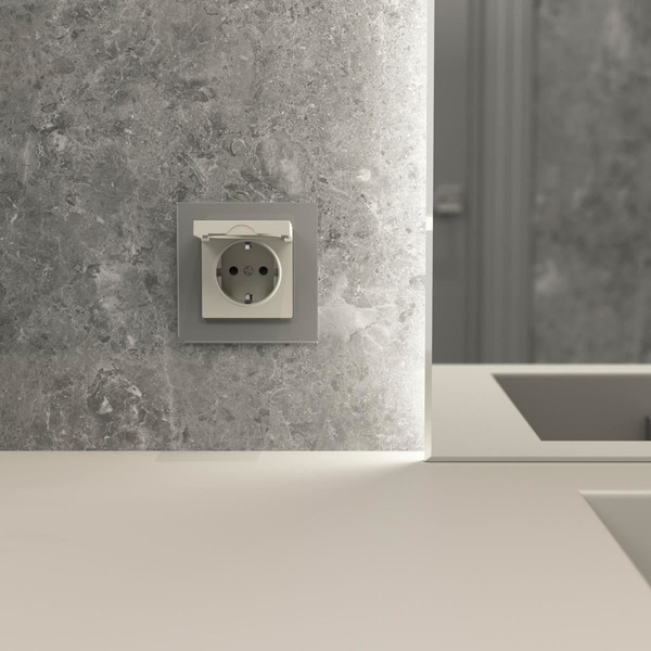 Изображение товара Розетка Werkel W1271004 (дымчатый)