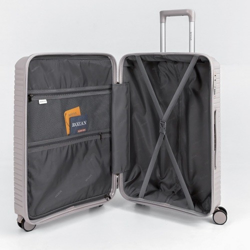 Изображение товара Чемодан на колесах Rozan 3934 (M, черный)