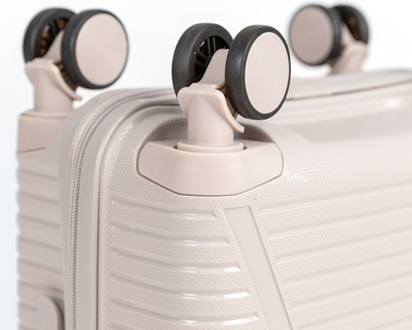 Изображение товара Чемодан на колесах Rozan 3934 (M, светло-серый)