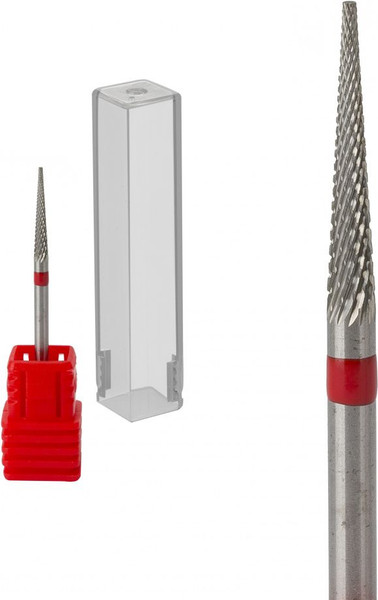 Изображение товара Фреза для маникюра Nail Art Твердосплавная конус тонкая (красный)