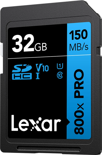 Изображение товара Карта памяти Lexar Professional 800x SDHC UHS-I 32GB (LSD0800P032G-BNNNG)