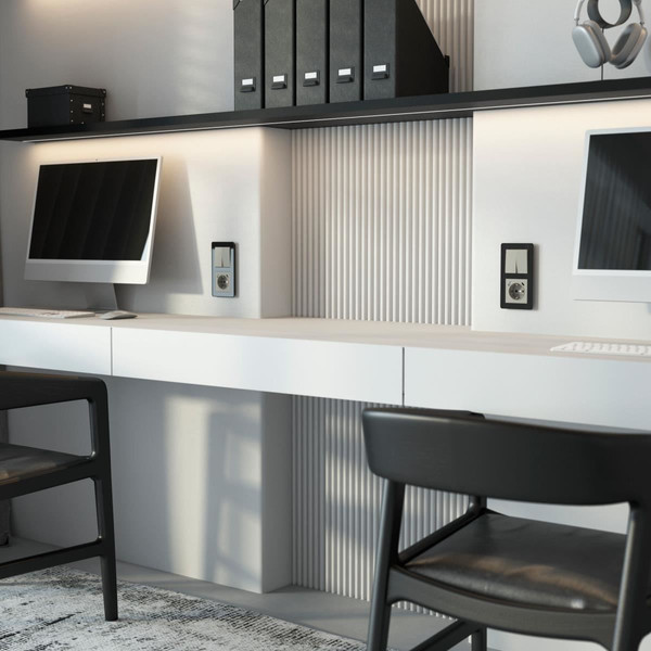 Изображение товара Розетка Werkel W1271704 (дымчатый)