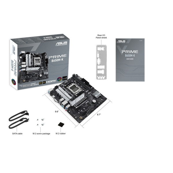 Изображение товара Материнская плата Asus Prime B650M-K