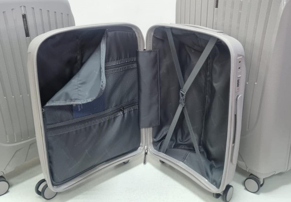 Изображение товара Чемодан на колесах Mironpan 23107 (L, светло-серый)