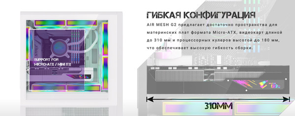 Изображение товара Корпус для компьютера Formula Air Mesh G2 (черный)