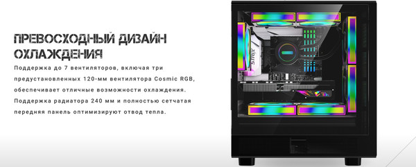 Изображение товара Корпус для компьютера Formula Air Mesh G2 (черный)