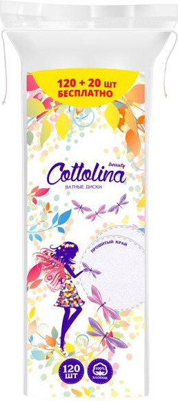 Изображение товара Ватные диски Cottolina 140шт