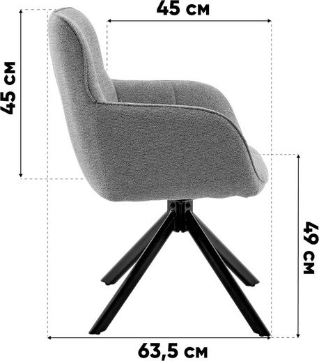 Изображение товара Стул Stool Group Edme OS-2447K OTE-SAH 182 (коралловый)