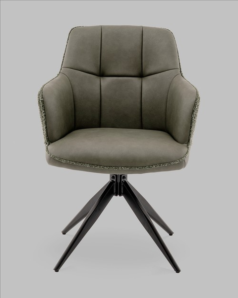 Изображение товара Стул Stool Group Naya OS-2468K TY15-9PU+OTE CL-355 (зеленый, экокожа, букле)