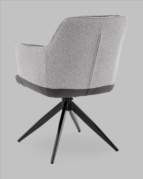 Изображение товара Стул Stool Group Naya OS-2468K TY15-3PU+OTE CL-450 (серый, экокожа, букле)