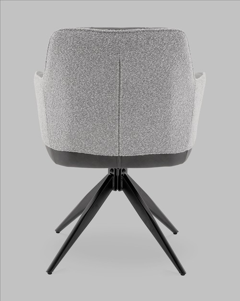 Изображение товара Стул Stool Group Naya OS-2468K TY15-3PU+OTE CL-450 (серый, экокожа, букле)