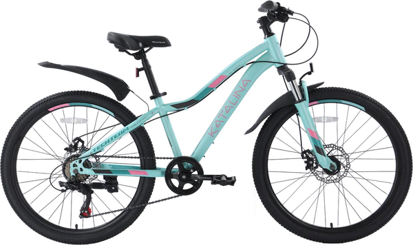 Изображение товара Велосипед Tech Team Katalina 24x13 2024 / NN010420 (бирюзовый)