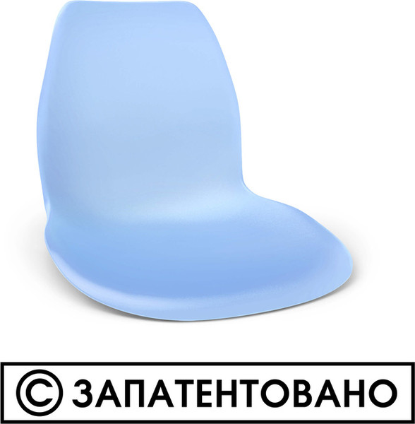 Изображение товара Стул пластиковый Sheffilton SHT-ST29/S195 (голубой Pan278/черный пластик)