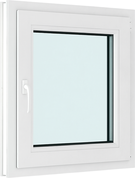 Изображение товара Окно ПВХ Добрае акенца Поворотно-откидное 3 стекла (800x500)