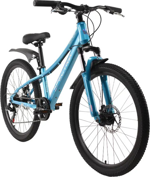Изображение товара Велосипед Tech Team Spectra 24x11 / NN013819 (голубой, разобранный, в коробке)