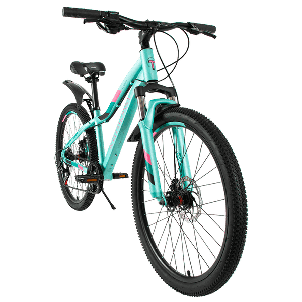 Изображение товара Велосипед Tech Team Katalina 24x13 2024 / NN010420 (бирюзовый, разобранный, в коробке)