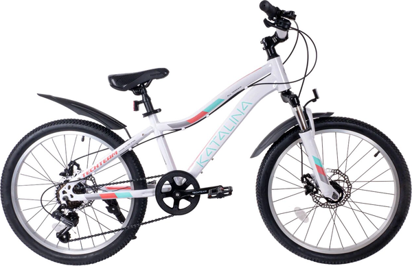 Изображение товара Детский велосипед Tech Team Katalina 22x12 2024 / NN010474 (белый, разобранный, в коробке)