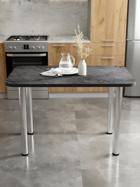 Изображение товара Обеденный стол Артём-Мебель СН-105.01 (мрамор империал темный)