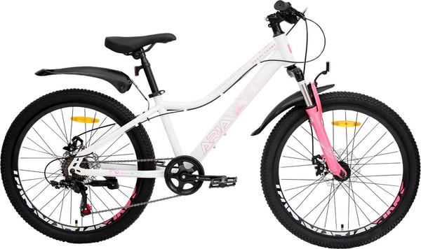 Изображение товара Детский велосипед Tech Team Aria 22x12 2024 / NN012293 (белый, разобранный, в коробке)