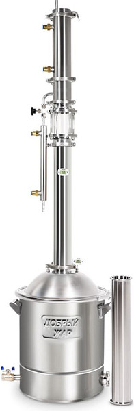 Изображение товара Дистиллятор бытовой ДОБРЫЙ ЖАР Lux 3 дюйма (37л)