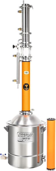 Изображение товара Дистиллятор бытовой ДОБРЫЙ ЖАР Lux 3 дюйма (37л)