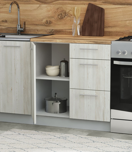 Изображение товара Кухонный гарнитур Артём-Мебель Эльза СН-114 без стекла ДСП 1.6/3 (сосна винтерберг)