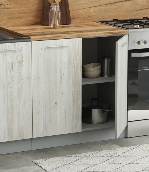 Изображение товара Кухонный гарнитур Артём-Мебель Эльза СН-114 без стекла ДСП 2.0 (сосна винтерберг)