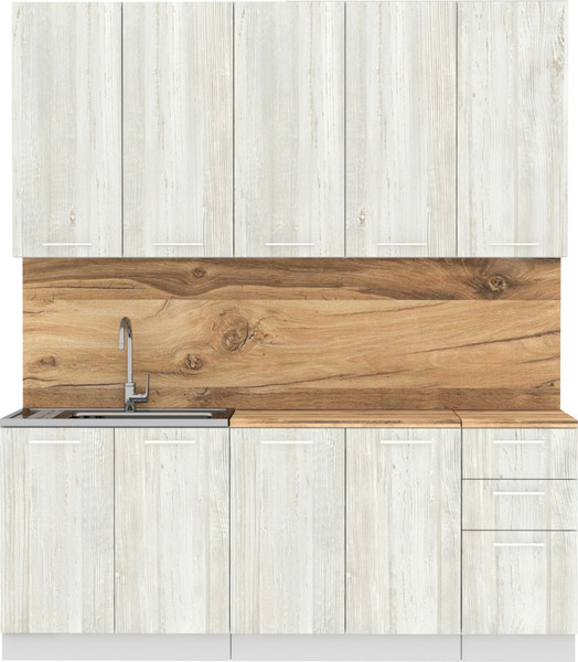 Изображение товара Кухонный гарнитур Артём-Мебель Эльза СН-114 без стекла ДСП 2.0 (сосна винтерберг)