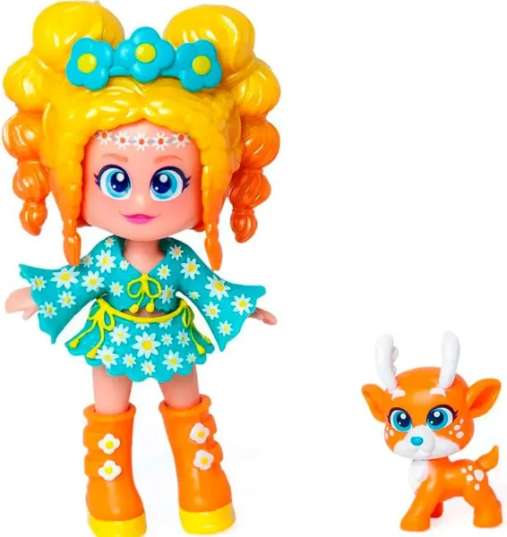 Изображение товара Кукла с аксессуарами Kookyloos Pets Party Daisy и питомец / KL2402