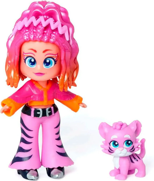Изображение товара Кукла с аксессуарами Kookyloos Pets Party Roxy и питомец / KL2407