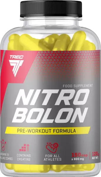 Изображение товара Предтренировочный комплекс Trec Nutrition Nitrobolon (150капсул, апельсин)