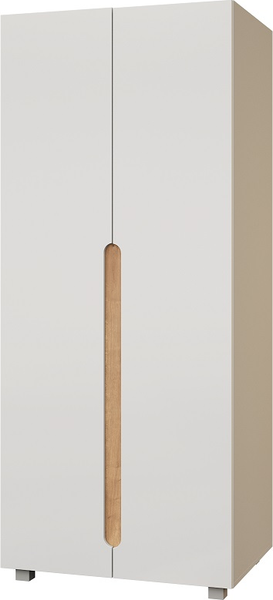 Изображение товара Горка Мебель-КМК Шанталь 1 КМК 1086 (аляска/дуб наварра/белый глянец)