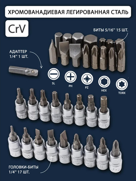 Изображение товара Универсальный набор инструментов KingTul KT-94
