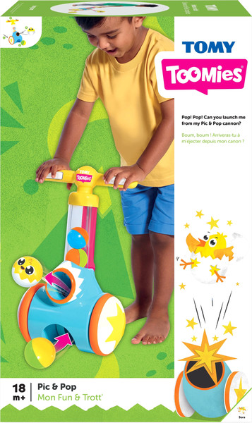 Изображение товара Развивающий игровой набор Toomies Каталка катапульта / 67550