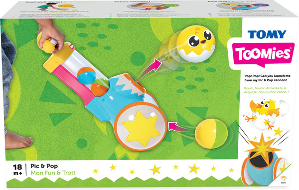 Изображение товара Развивающий игровой набор Toomies Каталка катапульта / 67550